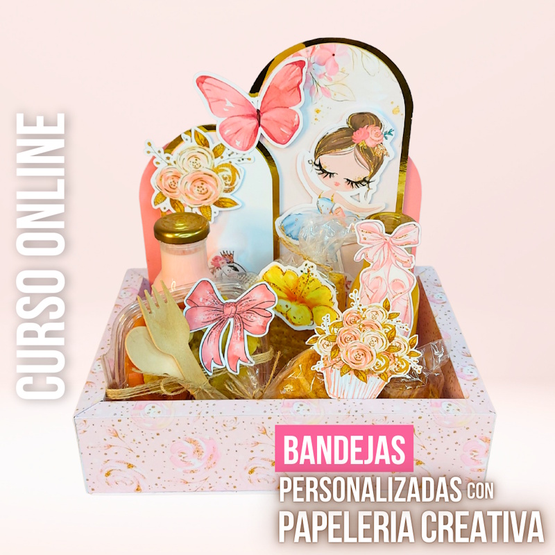 curso online bandejas personalizadas con papelería creativa